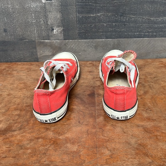 Red All Star Converse Sneakers - Picture 3 of 7